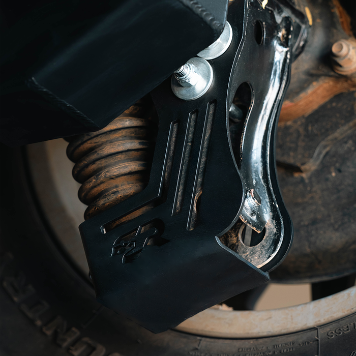 Cali Raised Rear Shock Skid Plates For Tacoma (2024-Current)
