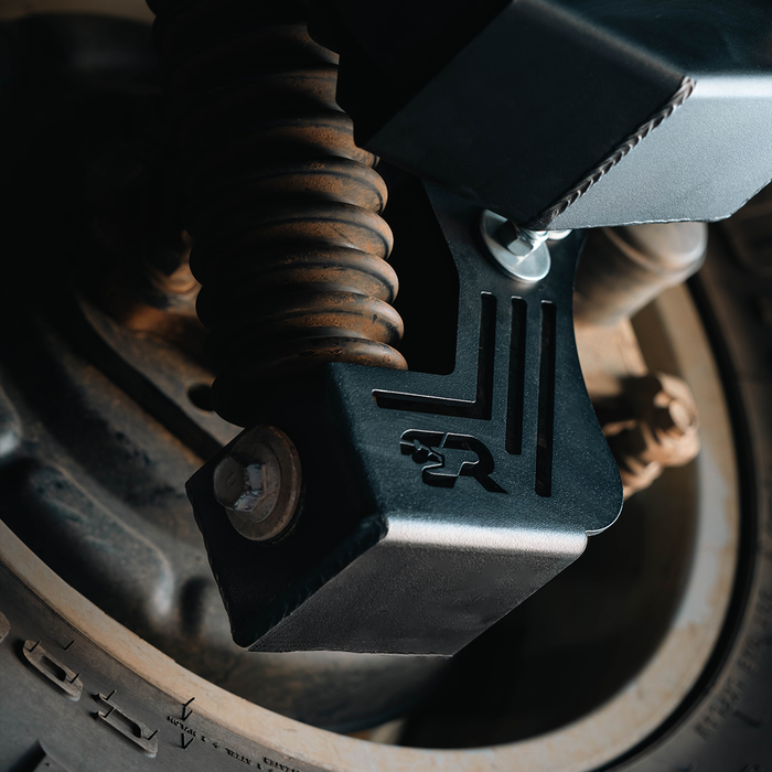 Cali Raised Rear Shock Skid Plates For Tacoma (2024-Current)