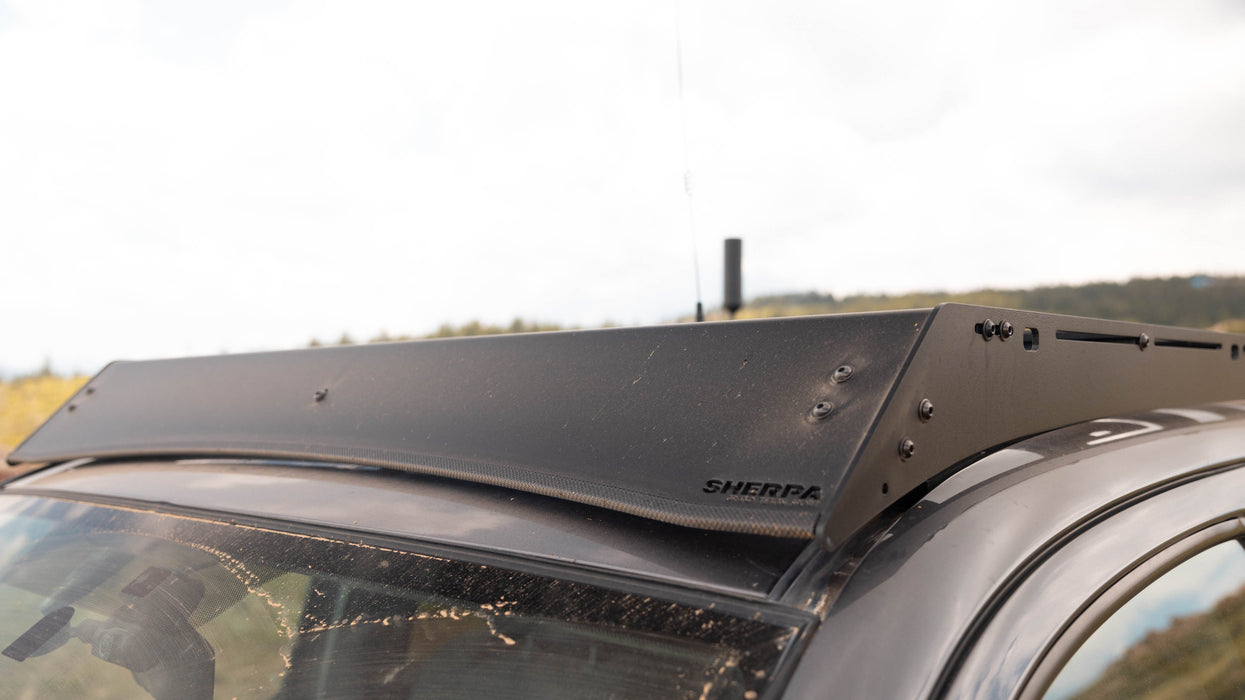 Sherpa Roof Rack Sport Series Wind Fairing For Tacoma