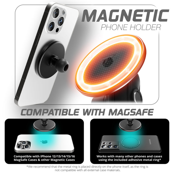 Tackform TRAXX™ - Assault Track Picatinny Dash Bracket With MagSafe Phone Mount for Tacoma (2016-2023)