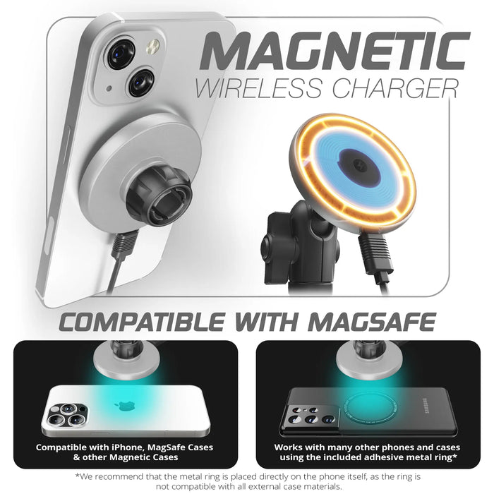 Tackform LINK™ Vent Mount Bracket With MagSafe Wireless Charging Phone Holder Short Reach for Tacoma (2016-2023)