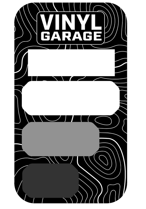 Vinyl Garage Center Console Molle Decal For Tacoma (2024-Current)