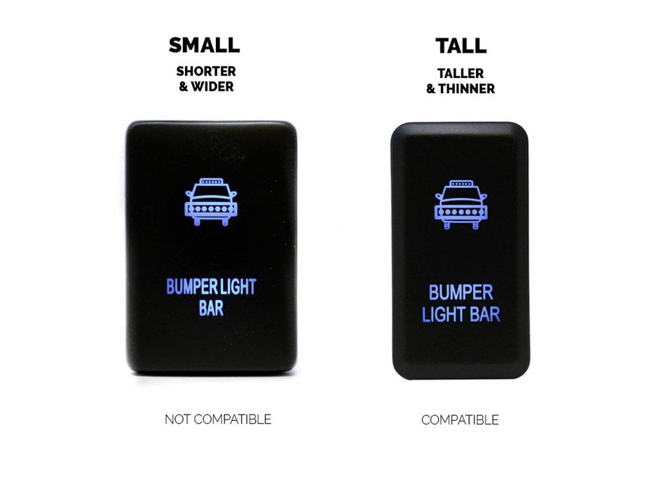 Cali Raised OEM Style Switch Panel (3 Switch) For Tacoma (2016-2020)