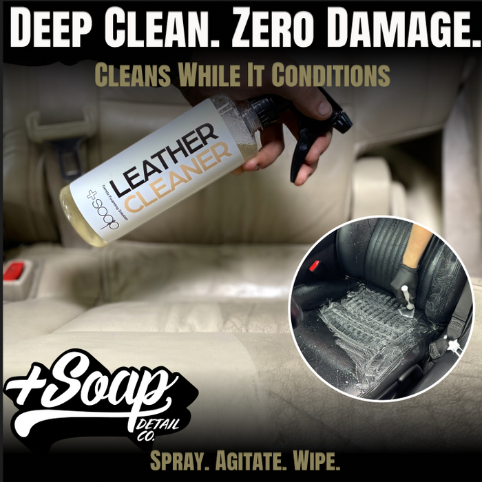 Plus Soap Leather Cleaner | Leather Upholstery Soap