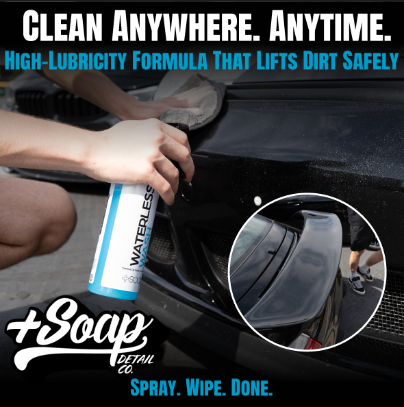 Plus Soap Waterless Wash | No-Rinse Detail Spray