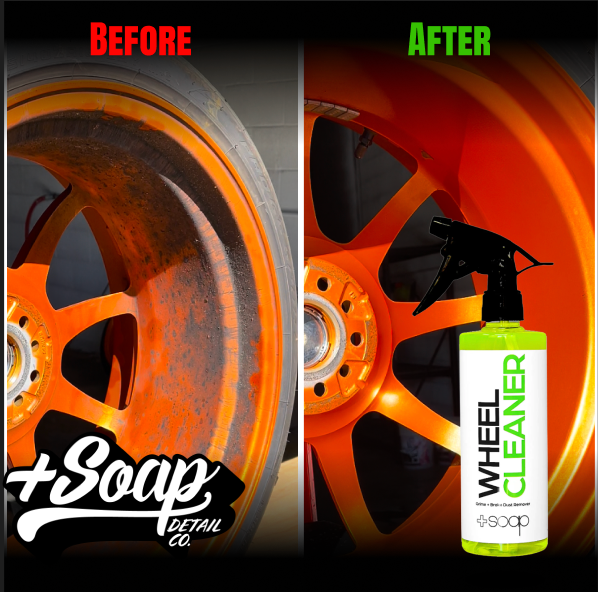 Plus Soap Wheel Cleaner | Non-Acid Brake Dust Remover