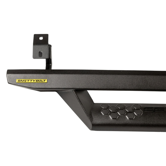 Smittybilt Angular Drop Steps Textured Black For Tacoma (2016-2023)