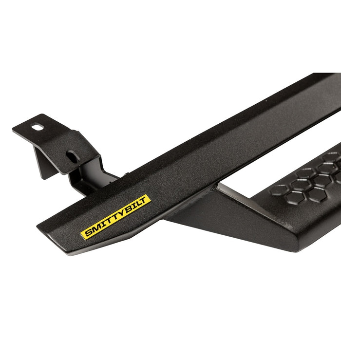Smittybilt Angular Drop Steps Textured Black For Tacoma (2016-2023)