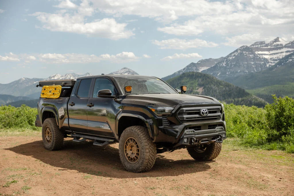 Smittybilt Angular Drop Steps Textured Black For Tacoma (2024-Current)