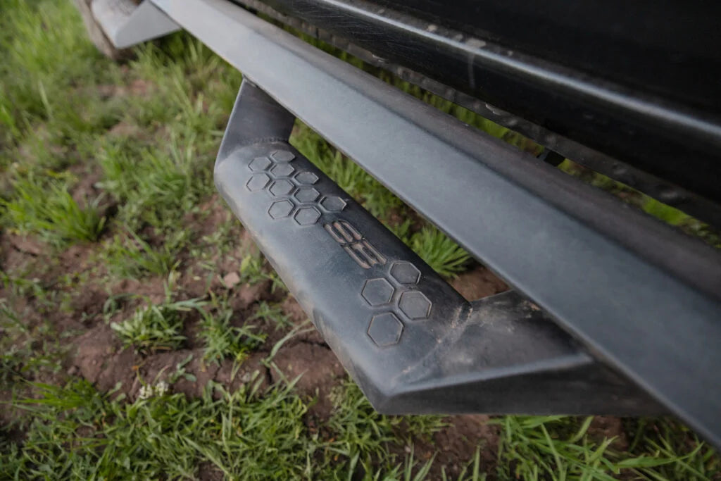Smittybilt Angular Drop Steps Textured Black For Tacoma (2024-Current)
