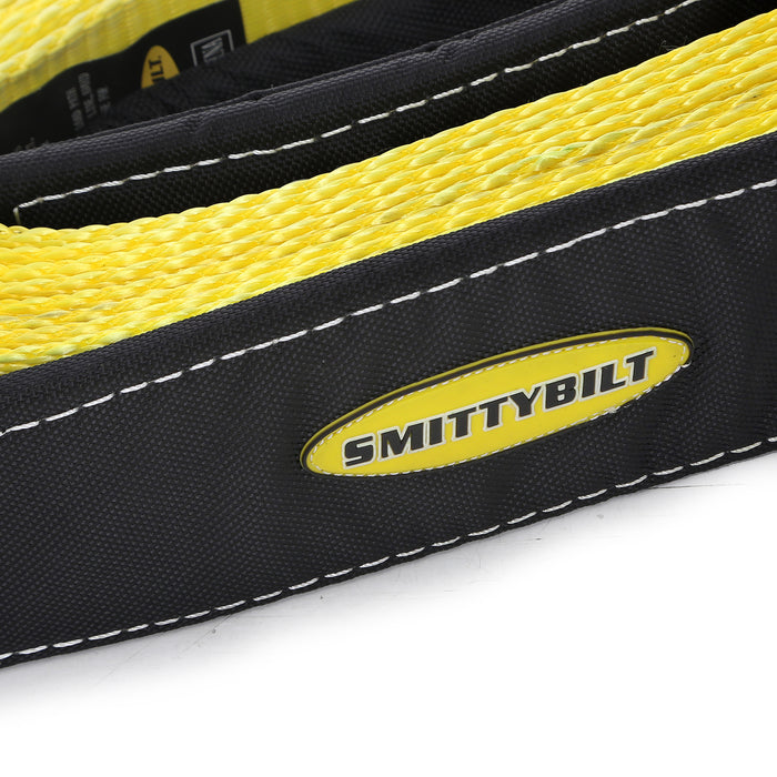 Smittybilt Logo Smittybilt Recoil Recovery Strap 2” X 20’ - 20K LB Rating — Tacoma ...