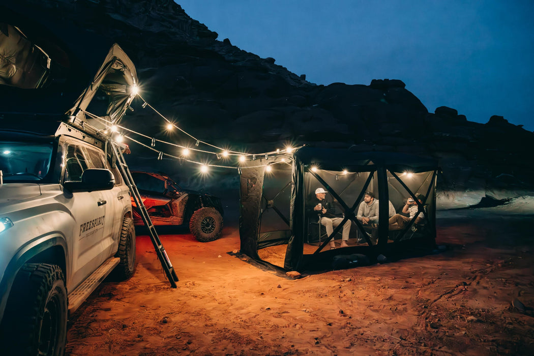 Freespirit Recreation Camping String Lights W/Speakers