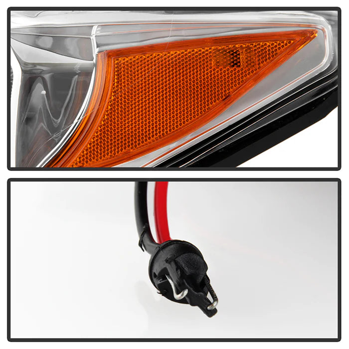 Spyder Apex Chrome Multi-Beam LED Headlights W/Turn Signal for Tacoma (2016–2022)