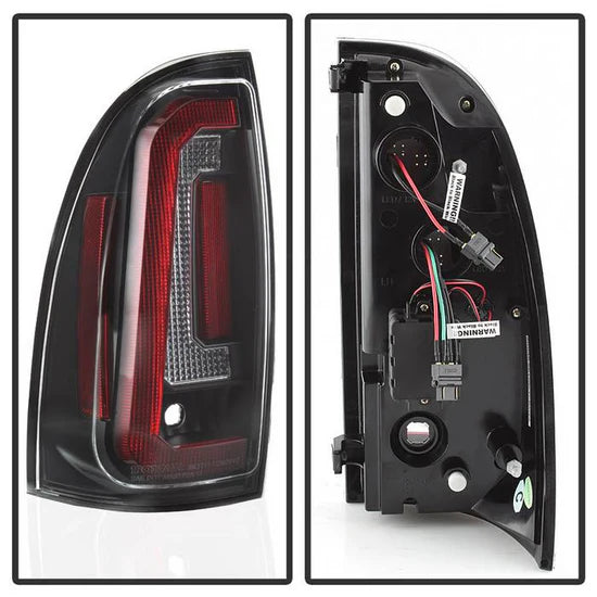 Spyder Black LED Tail Lights for Tacoma (2005-2015)