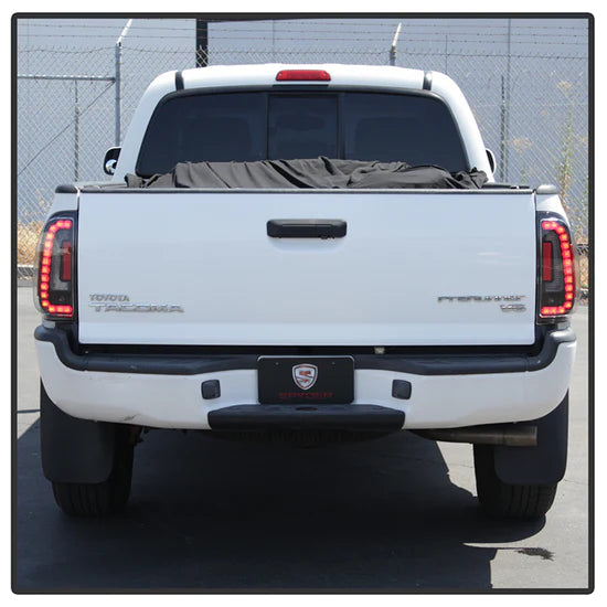 Spyder Black LED Tail Lights for Tacoma (2005-2015)