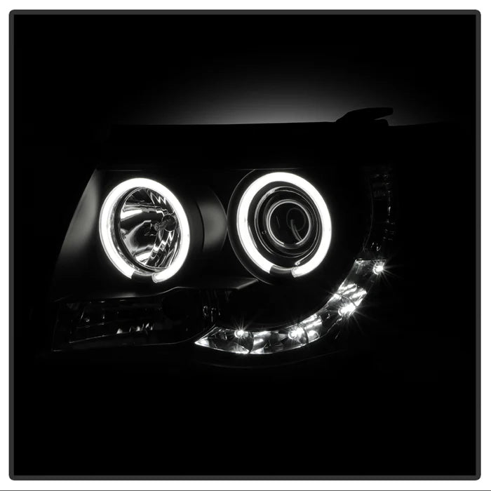 Spyder Black Projector Headlights W/ CCFL Halo LED for Tacoma (2005-2011)
