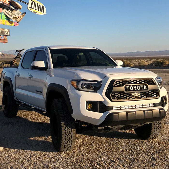 Spyder Black Projector Headlights W/LED Turn Signal for Tacoma halogen W/O LED DRL(2016–2022)