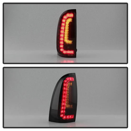 Spyder Black Smoke LED Tail Lights for Tacoma (2005-2015)