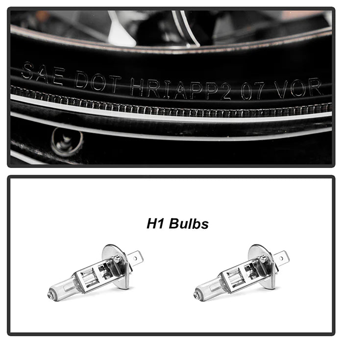 Spyder Black Smoke Projector Headlights W/ CCFL Halo LED for Tacoma (2005-2011)