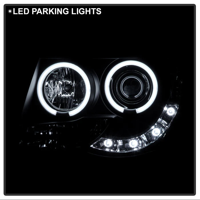 Spyder Black Smoke Projector Headlights W/ CCFL Halo LED for Tacoma (2005-2011)