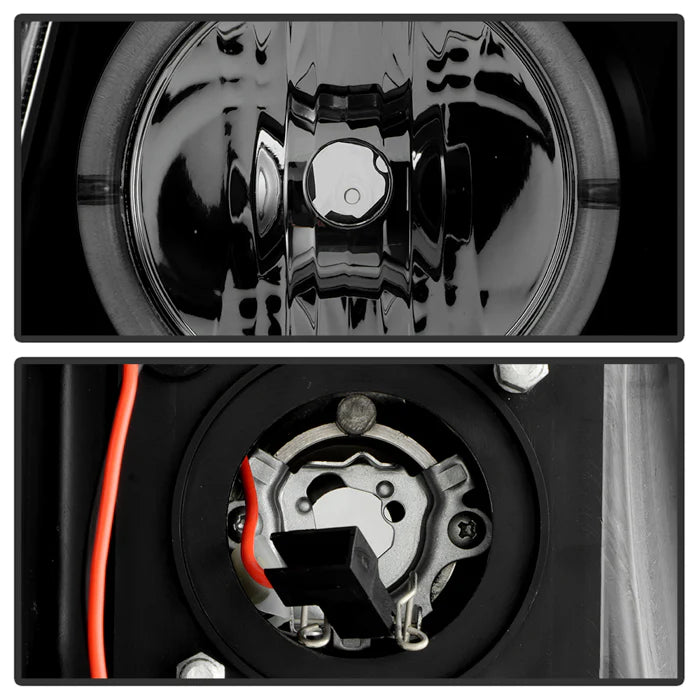 Spyder Black Smoke Projector Headlights W/ Halo LED for Tacoma (2005-2011)