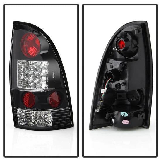 Spyder Black Tail Lights for Tacoma (2005-2015)
