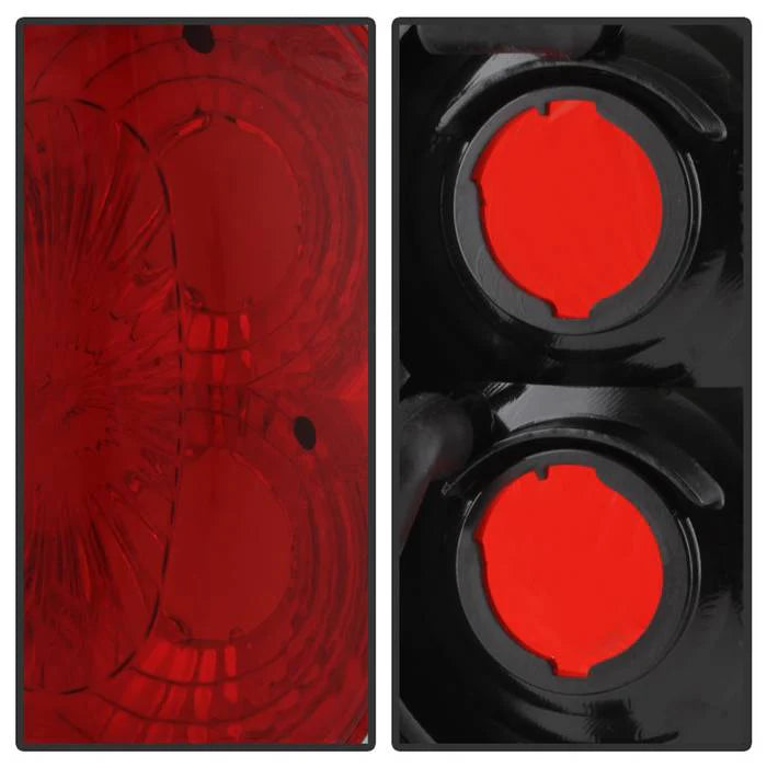 Spyder Chrome Euro Style Tail Lights for Tacoma (1995-2000)