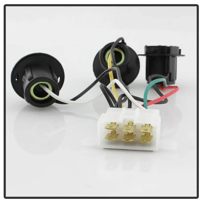 Spyder Chrome Euro Style Tail Lights for Tacoma (2001-2004)