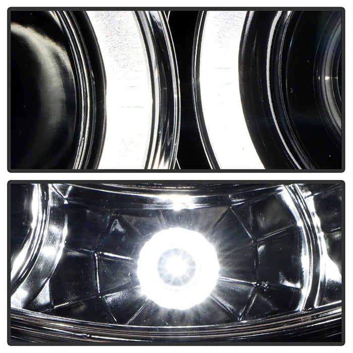 Spyder Chrome Projector Headlights W/ Halo LED for Tacoma (2005-2011)