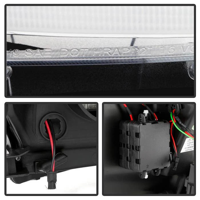 Spyder Chrome Projector Headlights W/ LED Turn Signal for Tacoma (2016–2022)