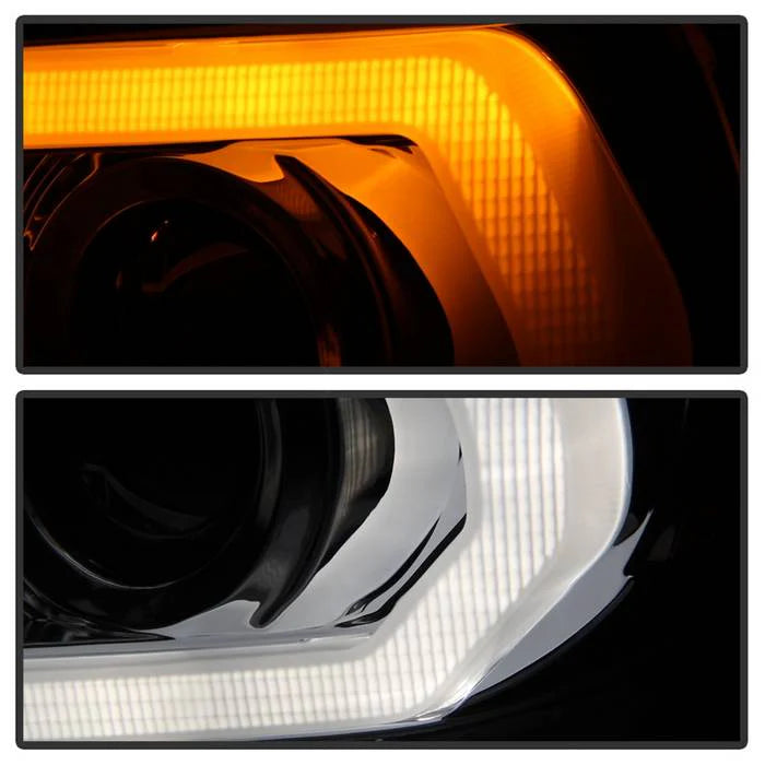 Spyder Chrome Projector Headlights W/ LED Turn Signal for Tacoma (2016–2022)