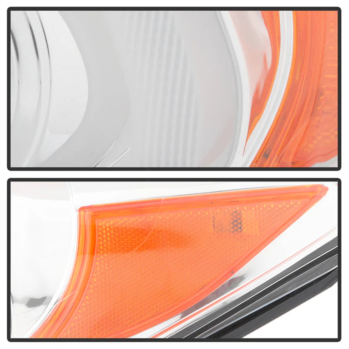 Spyder Chrome Projector Headlights W/LED Turn Signal for Tacoma halogen W/LED DRL(2016–2022)