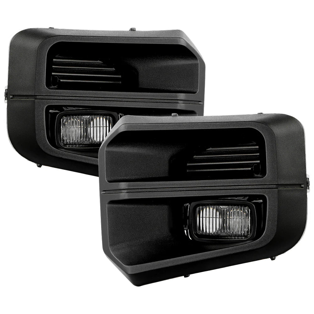 Spyder Clear TRD OEM LED Fog Lights W/Switch For Tacoma (2016-2023