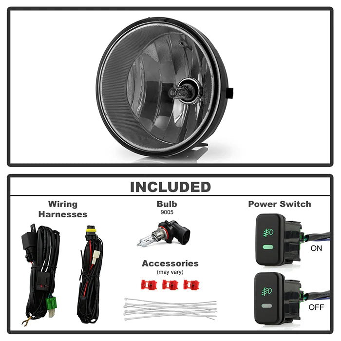 Spyder OEM Smoke Fog Lights W/Switch for Tacoma (2005-2011)