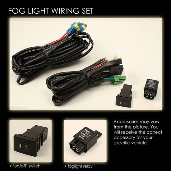 Spyder OEM Style Clear Fog Lights for Tacoma (2012-2015)