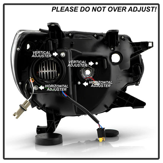 Spyder Platinum High-Power LED Module Head Lights for Tacoma (2012-2015)