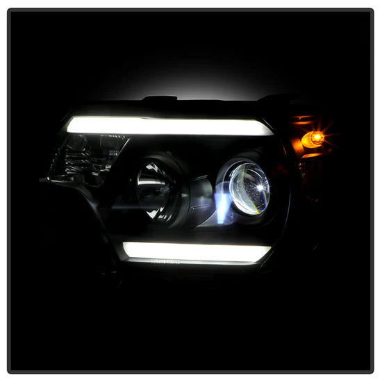 Spyder Platinum High-Power LED Module Head Lights for Tacoma (2012-2015)