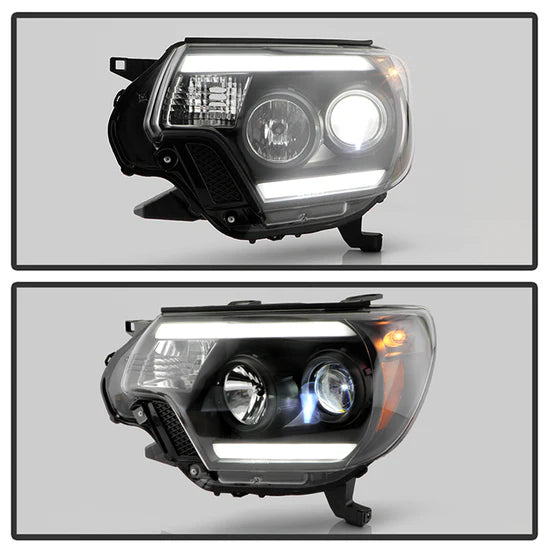 Spyder Platinum High-Power LED Module Head Lights for Tacoma (2012-2015)