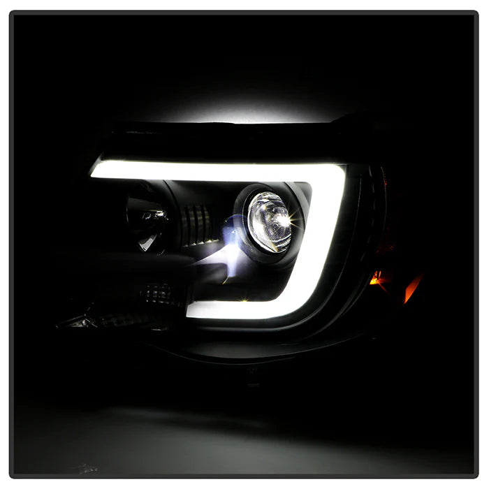 Spyder Platinum Version 2 Black LED Headlight for Tacoma (2005-2011)