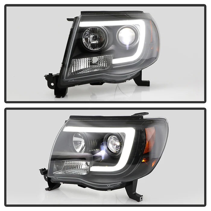 Spyder Platinum Version 2 Black LED Headlight for Tacoma (2005-2011)
