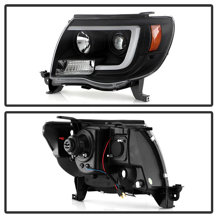 Spyder Platinum Version 2 Black LED Headlight for Tacoma (2005-2011)
