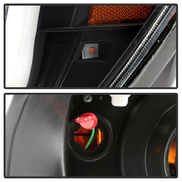 Spyder Platinum Version 2 Black LED Headlight for Tacoma (2005-2011)