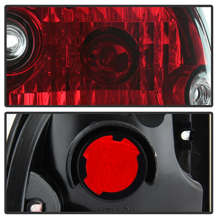Spyder Red Clear LED Tail Lights for Tacoma (1995-2000)