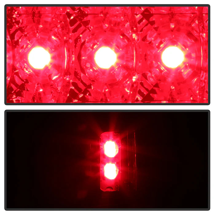 Spyder Red Smoke LED Tail Lights for Tacoma (1995-2000)