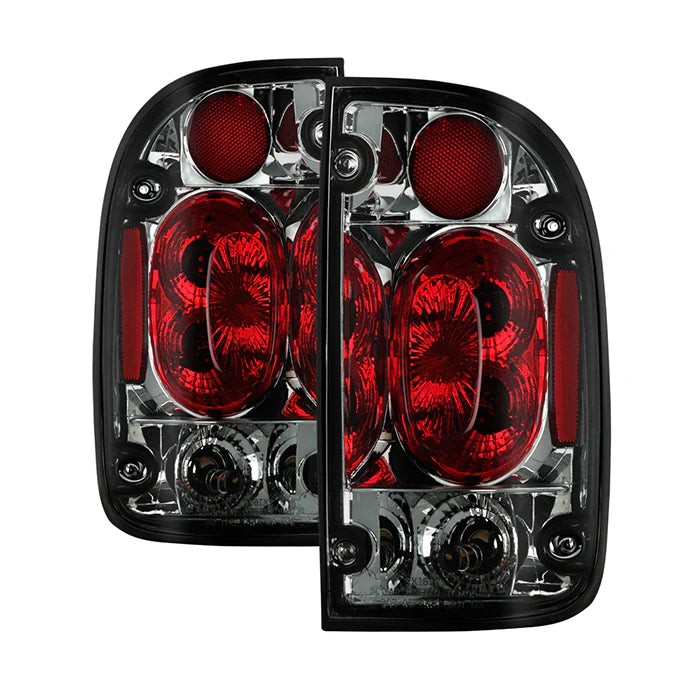 Spyder Smoke Euro Style Tail Lights for Tacoma (1995-2000)