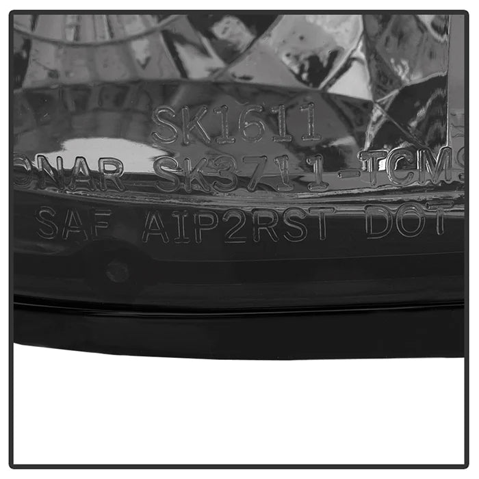 Spyder Smoke Euro Style Tail Lights for Tacoma (1995-2000)