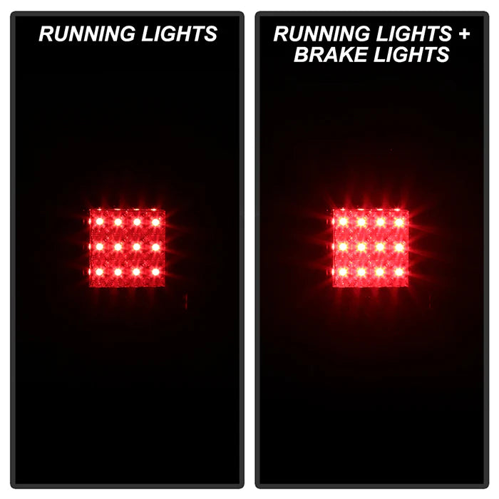 Spyder Smoke LED Tail Lights for Tacoma (1995-2000)