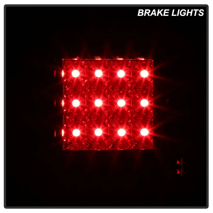 Spyder Smoke LED Tail Lights for Tacoma (2001-2004)