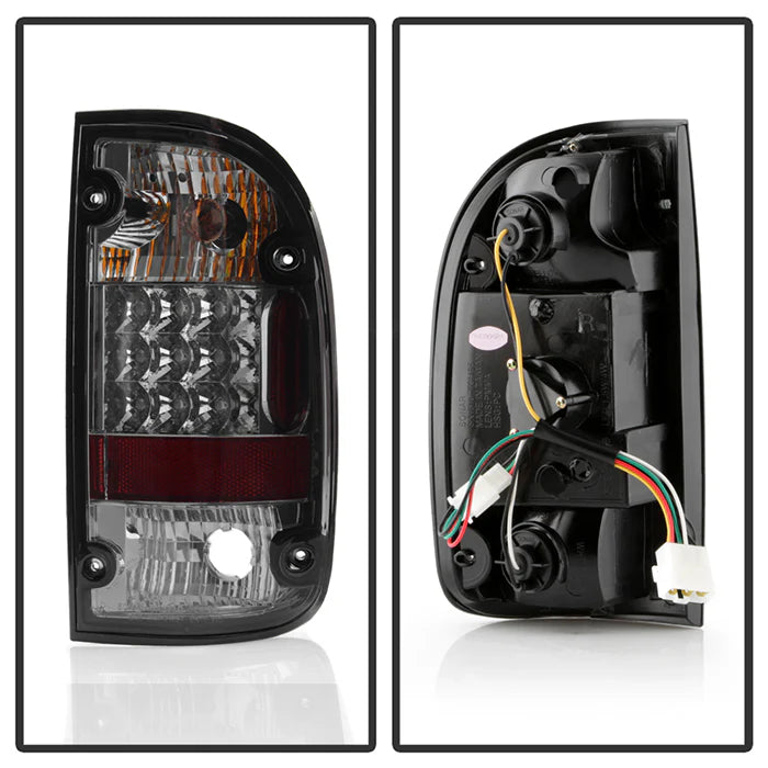 Spyder Smoke LED Tail Lights for Tacoma (2001-2004)