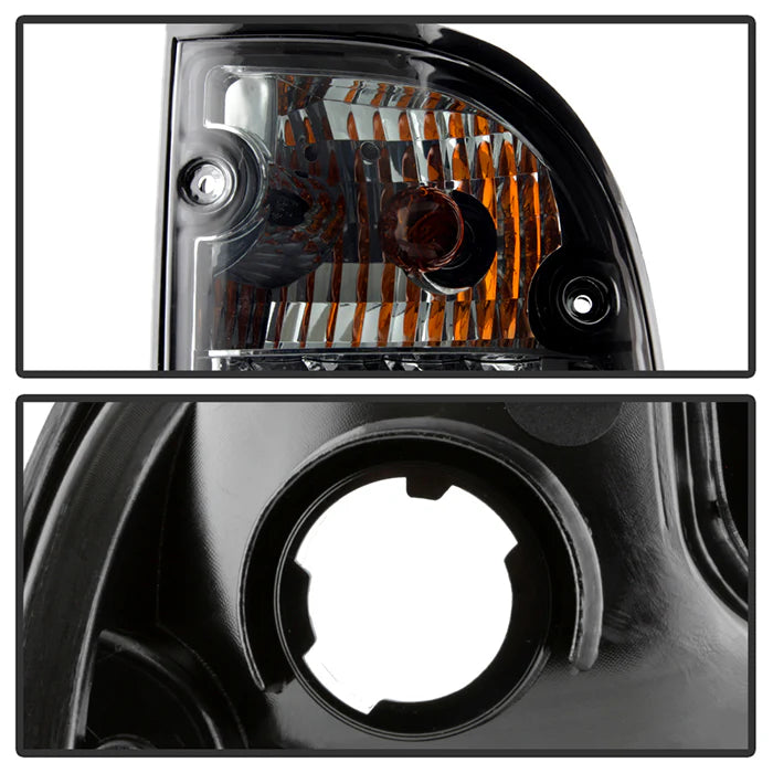 Spyder Smoke LED Tail Lights for Tacoma (2001-2004)